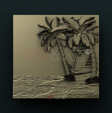 BEACH 3D STL 3DWave
